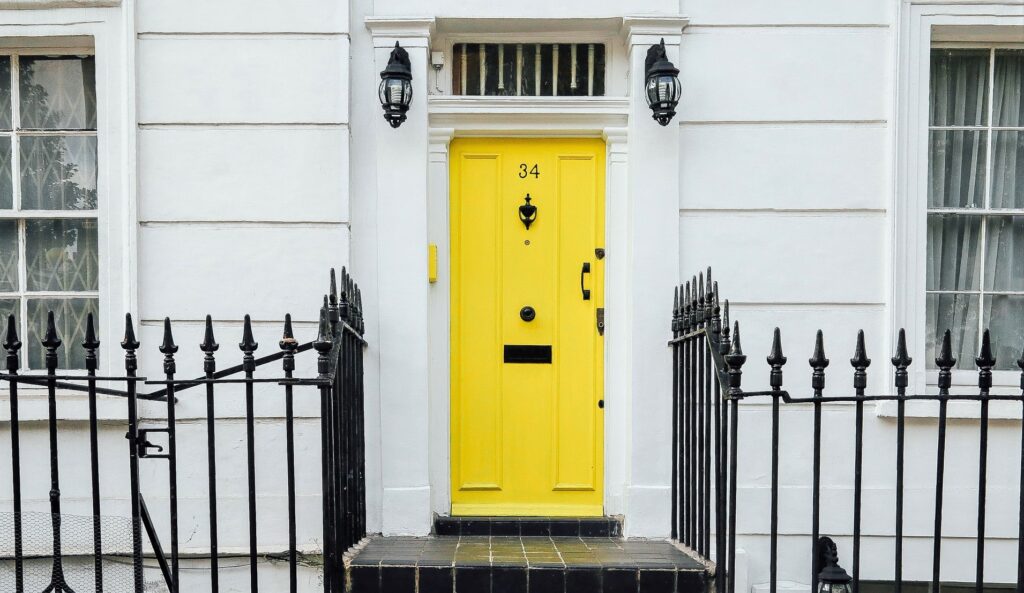 BAM! Be A Man. House Yellow Door